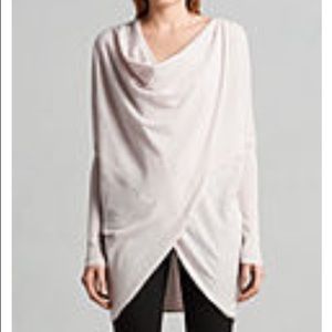 AllSaints pink Itat Shrug Cardigan